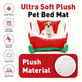 Christmas sled cat bed and dog house-winter warm pet bed, detachable and washable, without assembly, comfortable/outdoor pet sofa, suitable for cats and small dogs, snow house design. VelaOz