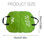 Portable Folding Pet Kennel Zippered Outdoor Dog Bed Travel Mat Waterproof - Blue Orange VelaOz