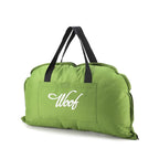 Portable Folding Pet Kennel Zippered Outdoor Dog Bed Travel Mat Waterproof - Blue Orange VelaOz