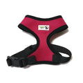 Pet Harness Soft Air Mesh Padded Adjustable - Moondidley Pets Medium Pink VelaOz