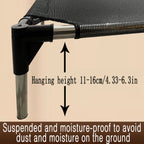 S Breathable and Cooling Elevated Pet Bed - Perfect for Dogs, Provides Comfort and Airflow VelaOz